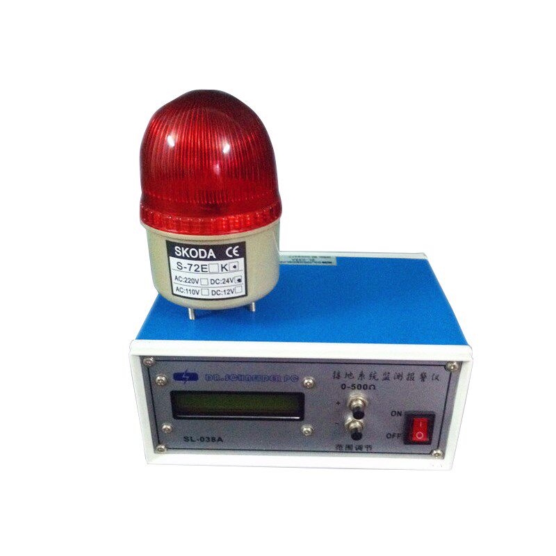 SL-038A接地系统监测报警仪工厂回路电阻静电接地报警器在线监控