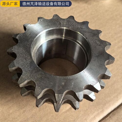 不锈钢链轮4分08b台轮片轮定做10-30齿单双排双节距工业机械链轮
