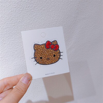 blingme同款kitty水钻贴纸手账贴纸可爱手机贴纸