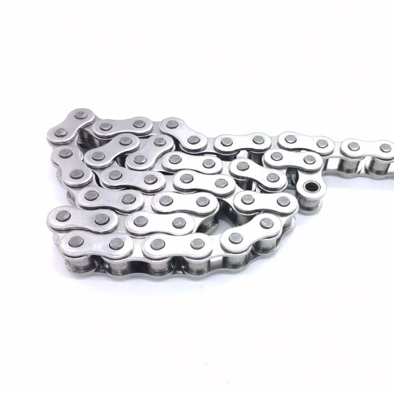 304不锈钢滚子传动链条3分06B 4分08B08A 5分10AB输送链短节