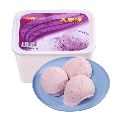 美丰6L商用大桶冰淇淋3.2公斤冰激凌自助餐饮雪糕批发