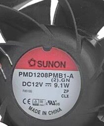 建准SUNON PMD1208PMB1-A DC12V 9.1W 8cm 8038变频器散热风扇