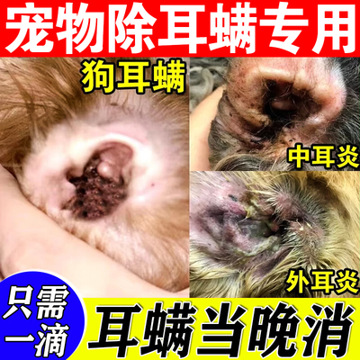 宠物耳螨滴耳液【组合套装】