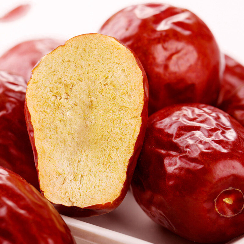 新疆和田大枣骏枣枣子六星枣王孕妇小孩免洗枣子500g无添加大红枣