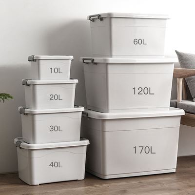 Storage box plastic box transparent dormitory organize boxes