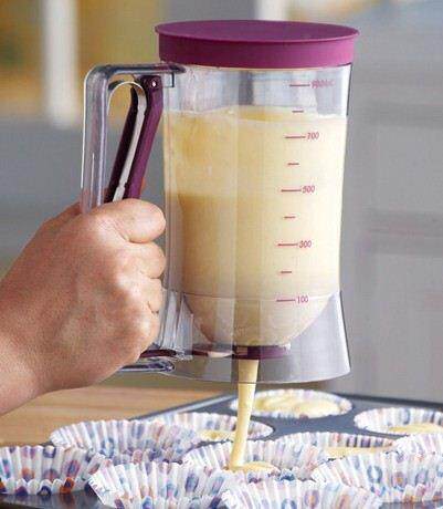 Baking Tool Cake Dough Batter Dispenser Cupcake Funnel