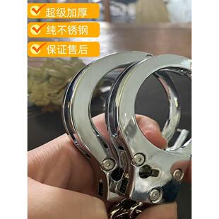 剧本杀手扣手考锁正品锌合金囚犯加厚手考密室逃脱脚镣铐道具表演