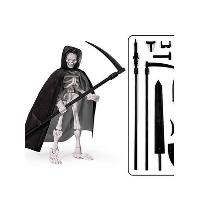 多关节可动骷髅人偶手办d