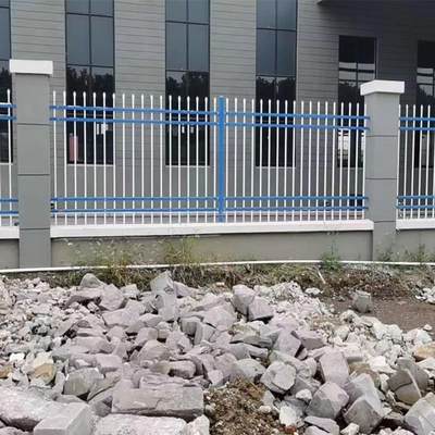 贵州黔西南城市小区锌钢护栏网别墅庭院围墙组装式锌钢护栏