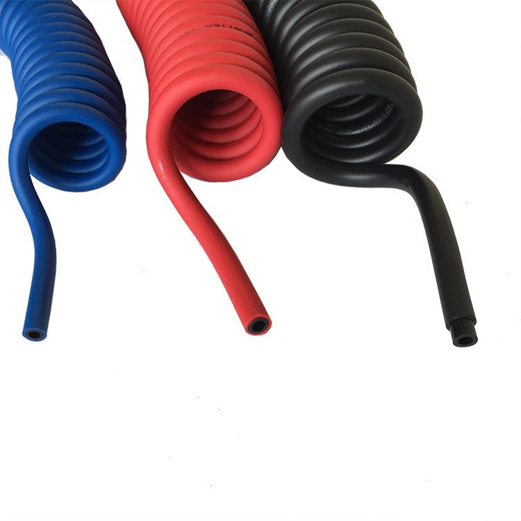 双层阻燃弹簧气管 12*8mm防烫螺旋管 工装夹具用焊接伸缩软管