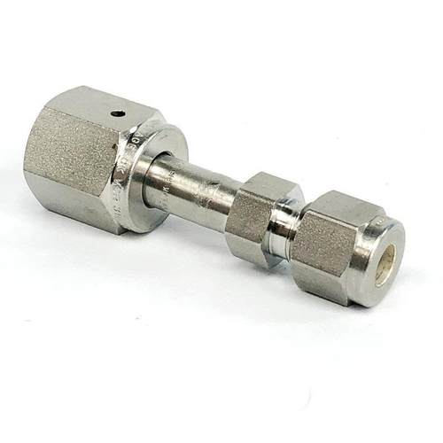 A069*SWAGELOK焊接转换接头1/4 in. WVCR x 1/4 in.SS-4-WVCR-6-4