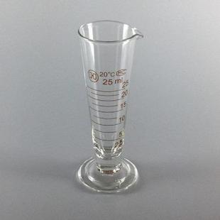 玻璃三角量杯250/50/1000/2000ml实验工业计量实验室带刻度小量筒