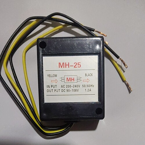 MH-25 AC200-240V DC90-108V 1.2A电机刹车整流器50/60HZ玉恒整流
