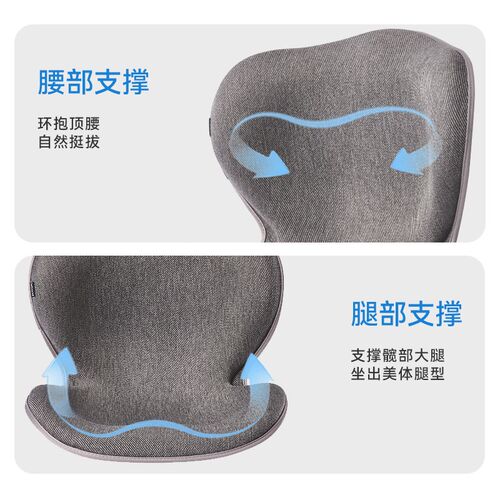 乐班leband普拉提坐垫办公室久坐减压护腰靠美臀塑形花瓣坐垫