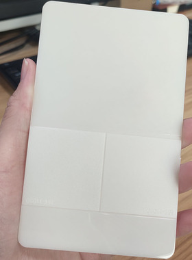 标准ABS调漆板色板测试版素材油漆油墨电镀基材黑白米白灰色板