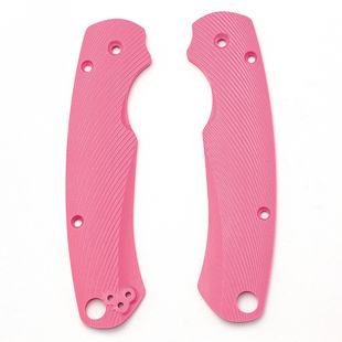 蜘蛛C81刀柄贴片蜘蛛G10复合材料 Spyderco Paramilitary 2 手柄