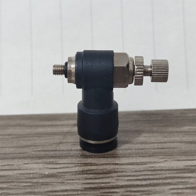 气缸迷你微型气管接头SL3-M3/M5/SL4/5/6-M3/M5节流阀调速阀小型