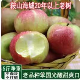 东北国光苹果5斤水果新鲜当季整箱脆甜应季大苹果平果老品种老树图片