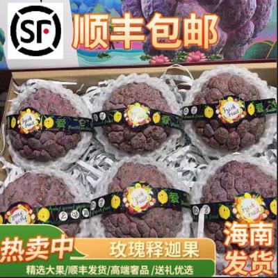 海南玫瑰红释迦果新鲜水果包邮五斤装顺丰空运现摘现发香甜番荔枝