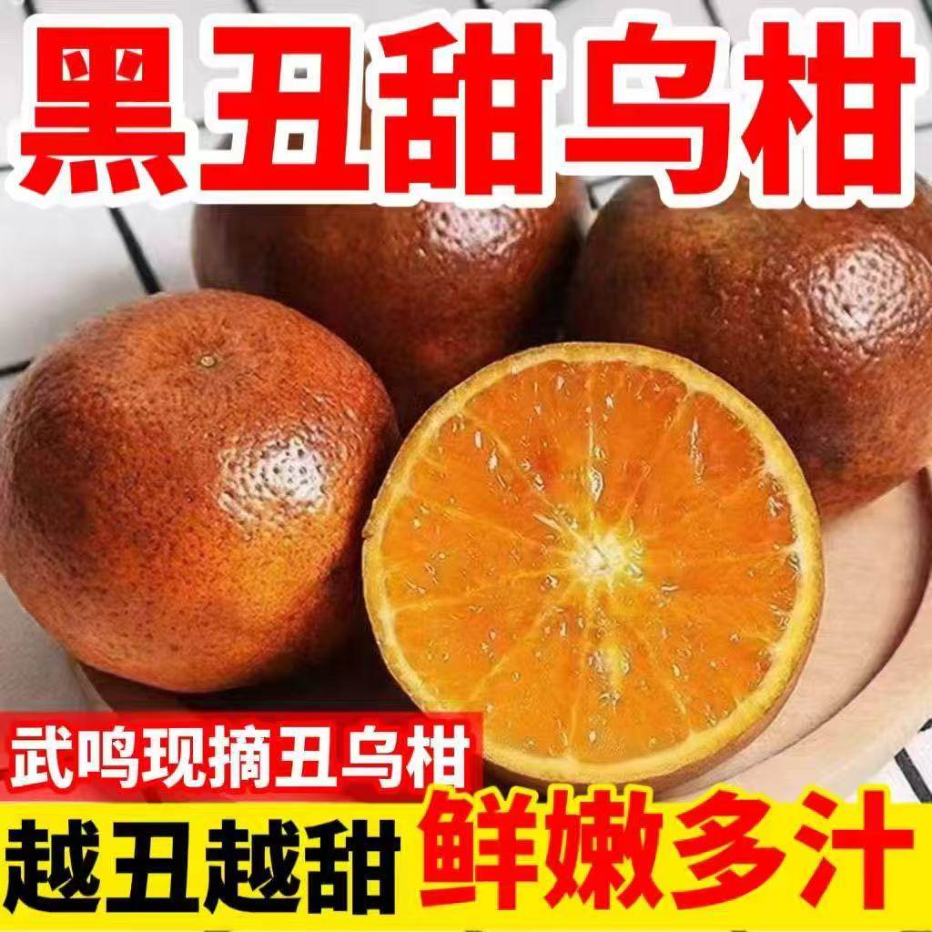 乌柑黑皮沃柑新鲜水果柑橘橙子广西武鸣大果丑柑橘脏脏柑橘10/5斤,水产肉类/新鲜蔬果/熟食,桔子,淘宝优惠券,粉丝福利购,淘宝优惠卷