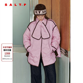 SALT.P可颜轻薄鸭绒羽绒服女宽松含围巾2025冬季 新款 AC35508220
