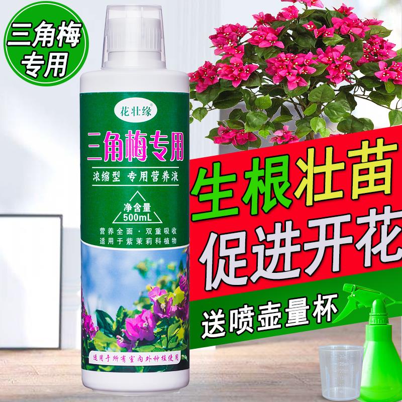 三角梅专用肥开花缓释肥营养液盆栽花肥磷酸二氢钾促花复合肥骨粉