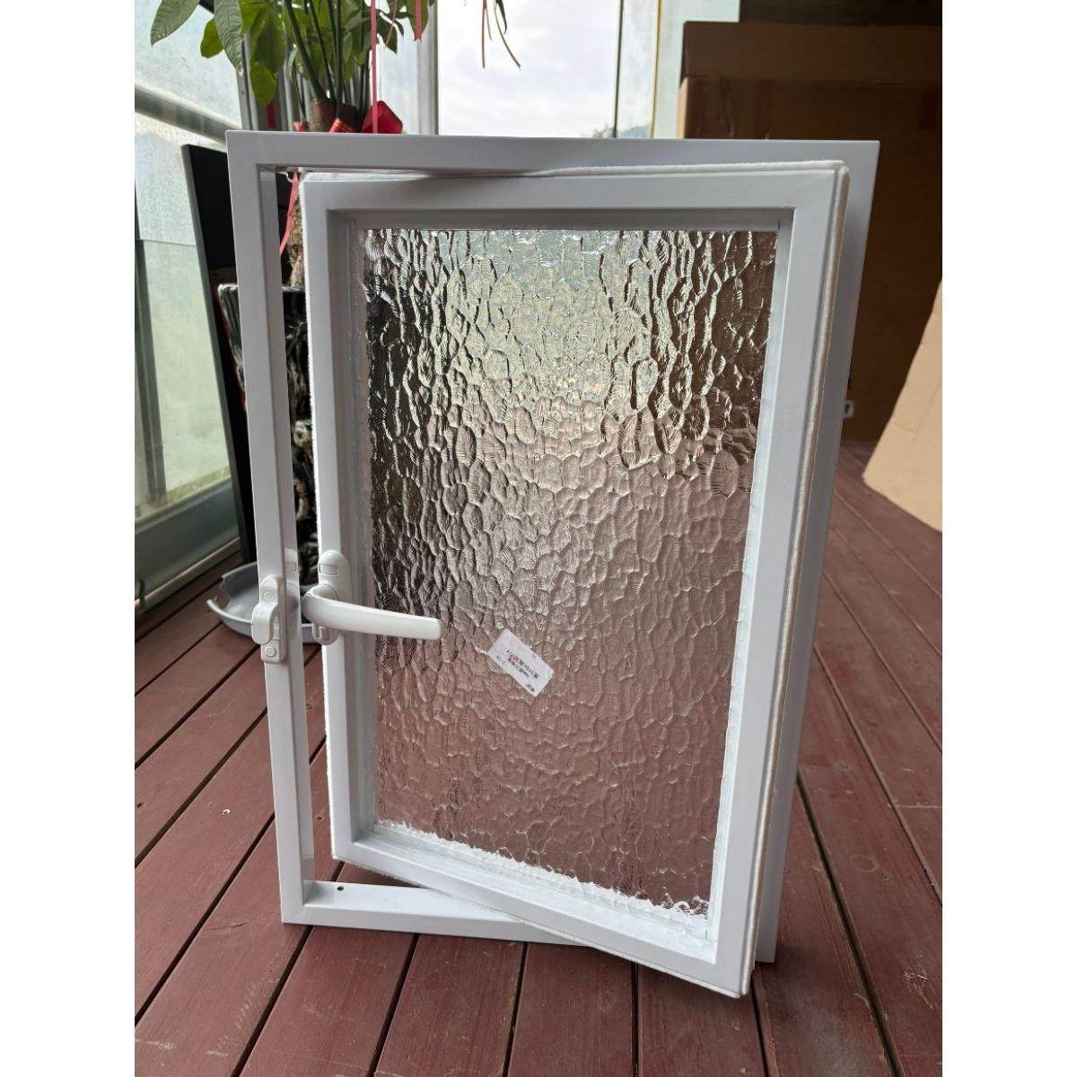 隔音窗塑钢门窗卧室窗定制翻转窗矩形中轴旋转窗室内小窗