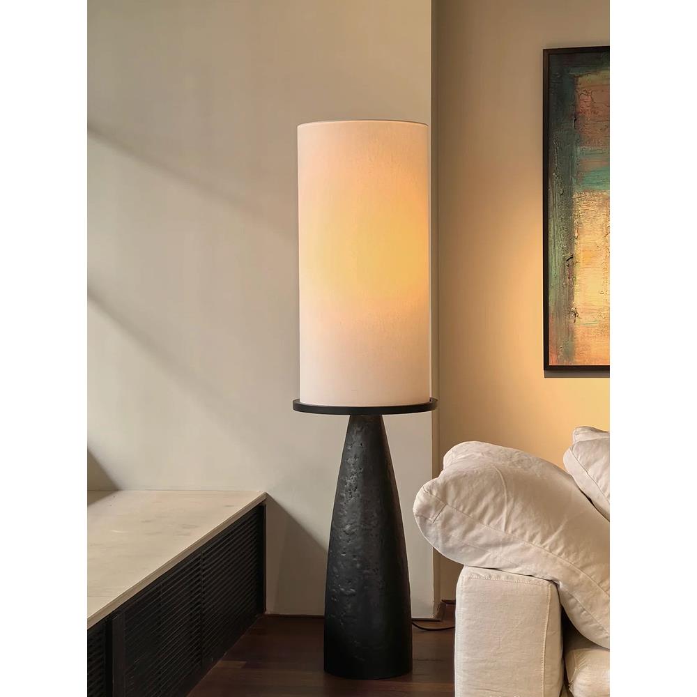 Wabi-Sabi风格落地灯客厅沙发侧高档酒店民宿卧室床头台灯大气灯