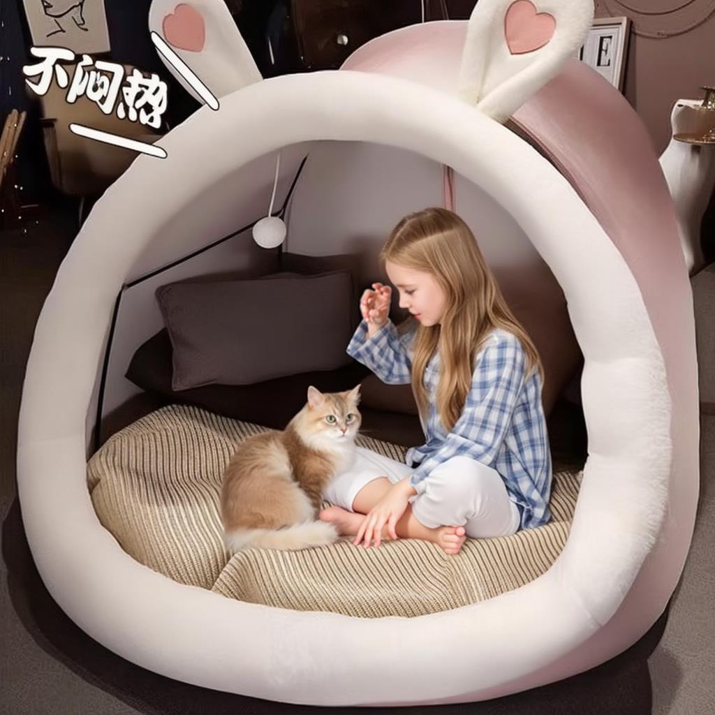 人类版狗窝懒人沙发可躺可睡巨型猫窝帐篷窝可爱客厅睡觉卧室卡通