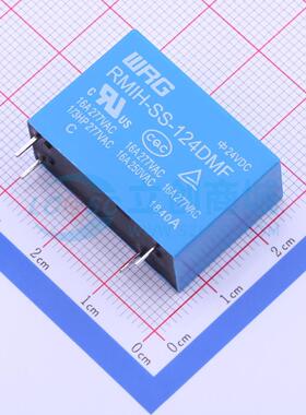 功率继电器 RMIH-SS-124DMF 插件,12.8x29.2mm 4 电子元器件配单