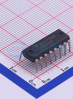 逻辑门 CD4572UBE PDIP-16 原装正品 电子元器件配单