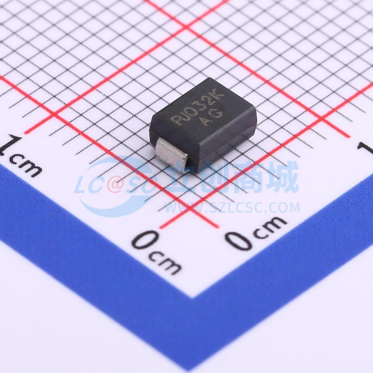 TVS/ESD管 P6SMBJ6.0CA_R1_00001 DO-214AA(SMB) 6V 58.3A PANJIT