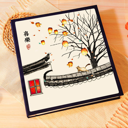 6寸相册本家庭版大容量插页式混装混合纪念册相簿收纳5寸影集相框