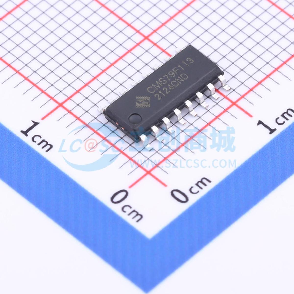 单片机(MCU/MPU/SOC) CMS79F113 SOP-16 原装正品 电子元器件配单