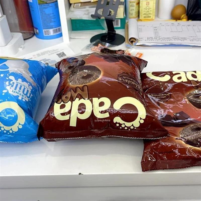 新货泰国进口奇乐达巧克力牛奶甜甜圈糕点心休闲营养下午茶零食45