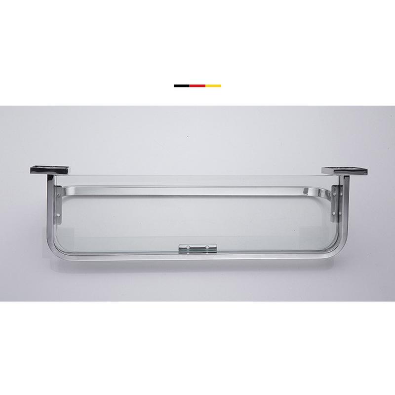 玻璃置物架挂件酒店工程浴室置物架酒店厂家直销工程亮光色s1215
