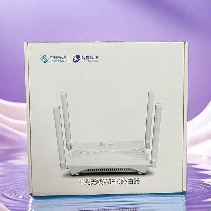 岭雁LYW30移动路由器双频3000M全千兆端口无线WiFi6 mesh组网