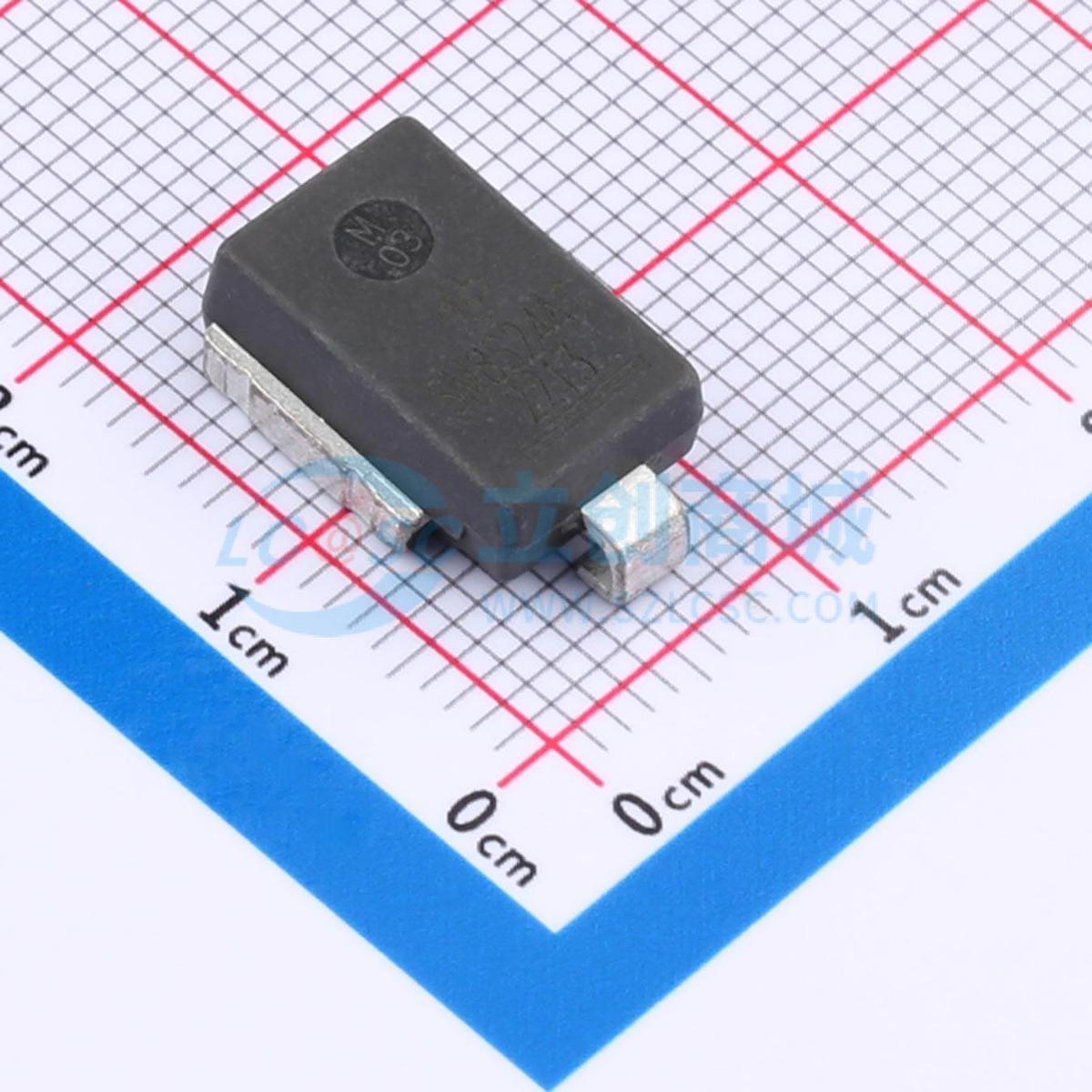 TVS/ESD管 SM8S24ATHE3/I DO-218AC 24V 170A 原装正品