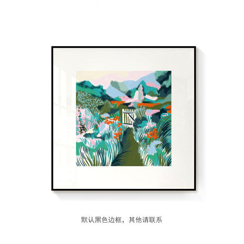 一起去冒险方框艺术质感装饰画北欧简约餐厅风景挂画雪山森林,家居饰品,现代装饰画,淘宝优惠券,粉丝福利购,淘宝优惠卷