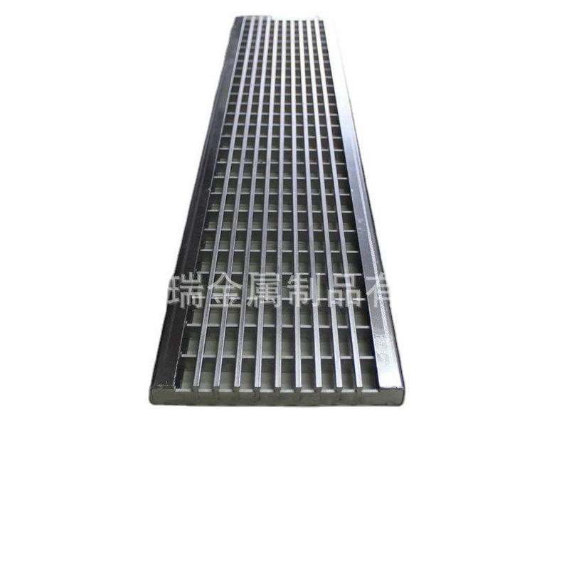 扬中恒瑞不锈钢304厂家排水沟盖板201下水道格栅冲孔盖板规格可选