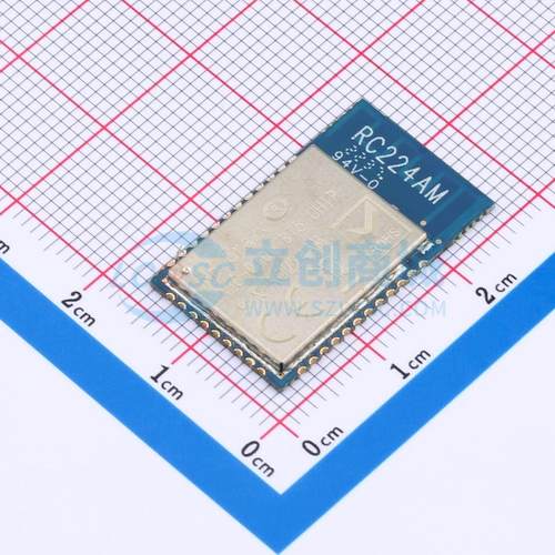 蓝牙模块 RC224AM SMD,15x24mm 原装正品 电子元器件配单