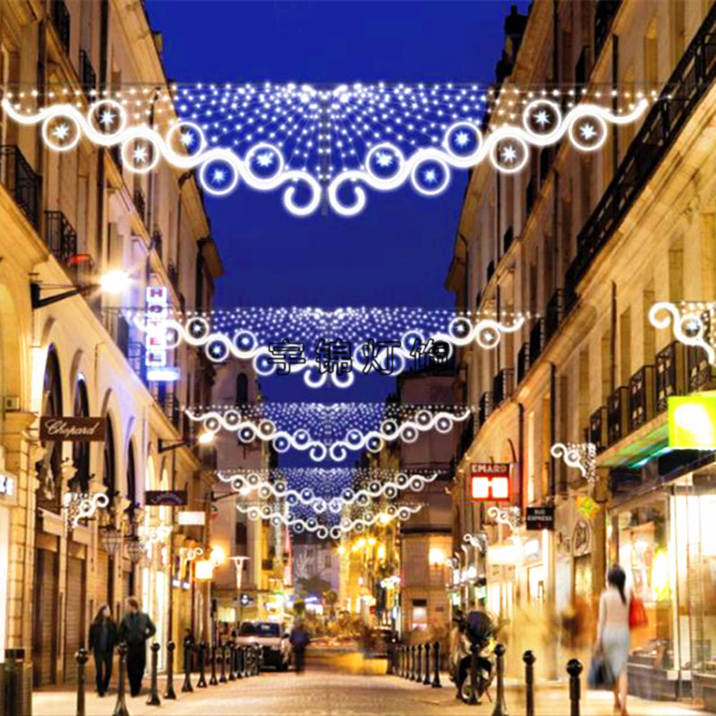 市政亮化用道路装饰灯路灯led人物动物光遂道过街灯led跨街灯