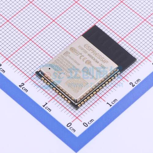 WiFi模块 ESP32-WROOM-32D-H4 SMD,18x25.5mm 电子元器件配单