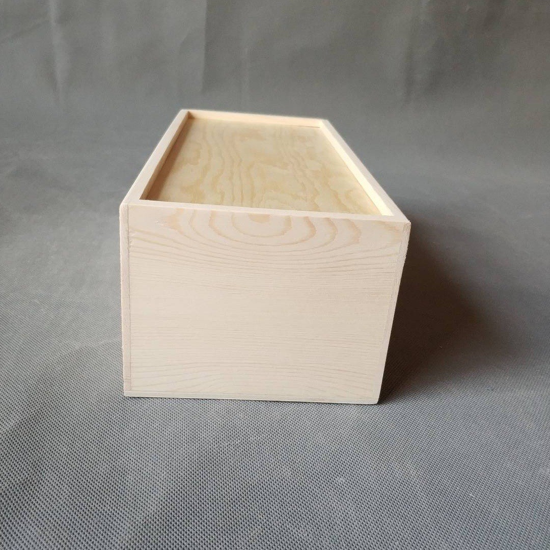定制松木长方形抽拉盖储物定制木盒桌面收纳盒木盒礼品盒包装盒