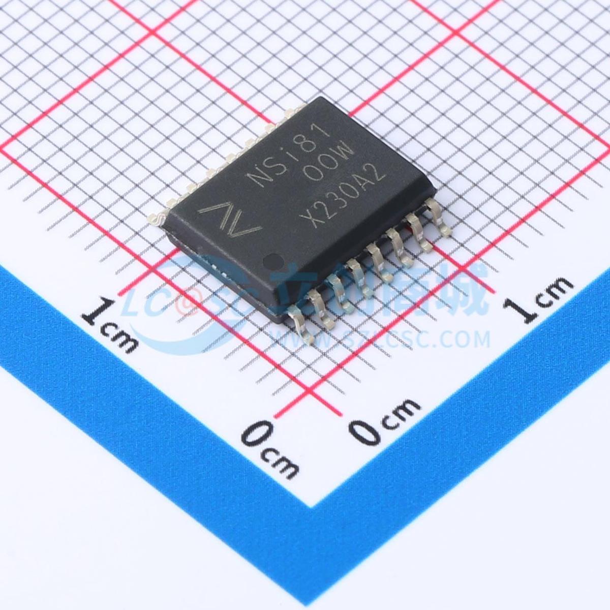 隔离式I2C NSi8100W SOW-16 原装正品 电子元器件配单