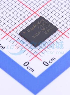 NOR FLASH GD25LB512MEYIGR WSON-8-EP(6x8) 原装 电子元器件配单