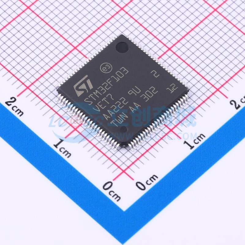 单片机(MCU/MPU/SOC) STM32F103VET7 LQFP-100 ST(意法半导体)