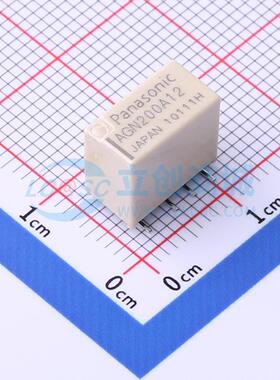 信号继电器 AGN200A12Z SMD,5.7x10.6mm 12V 原装 电子元器件配单