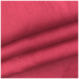 32支麻竹节纯亚麻中国风男装中式服装面料沙发靠垫抱枕亚麻布