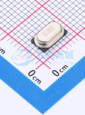 无源晶振 SCAXS12X80000ELPN HC-49S-SMD-Mini 12.8MHz ±10ppm 2